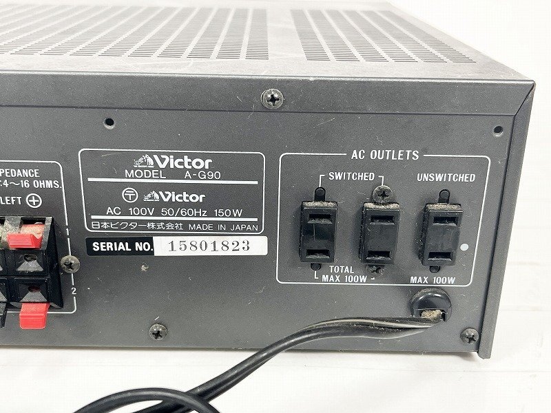 VICTOR A-G90 INTEGRATED AMP ジャンク品 [35383]