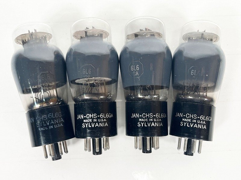 SYLVANIA 6L6GA 未使用品 4本 [35484]
