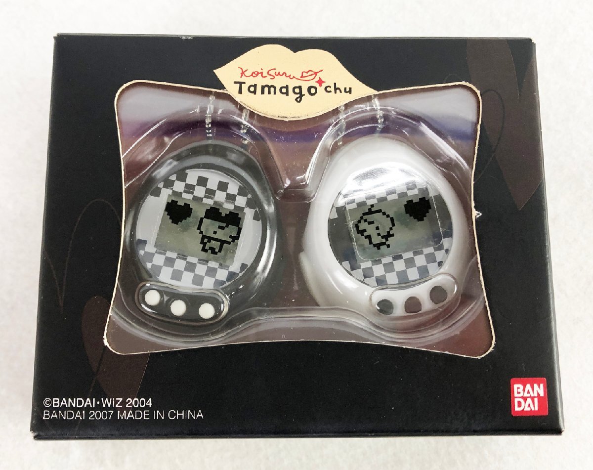 ☆未使用品☆恋するたまごっちゅブラック&ホワイト バンダイ
