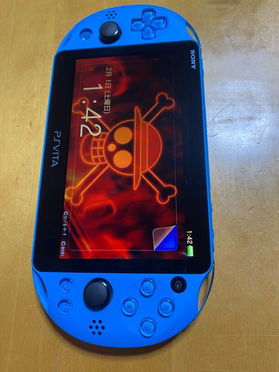 美品】SONY/ソニー PS Vita PCH-2000/PCH2000 ZA13 ライム