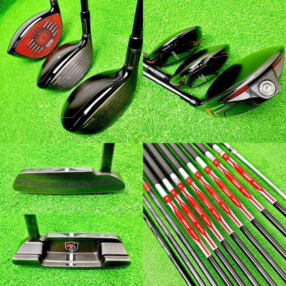 2022年☆TaylorMade STEALTH メンズ ゴルフクラブ 完璧フル