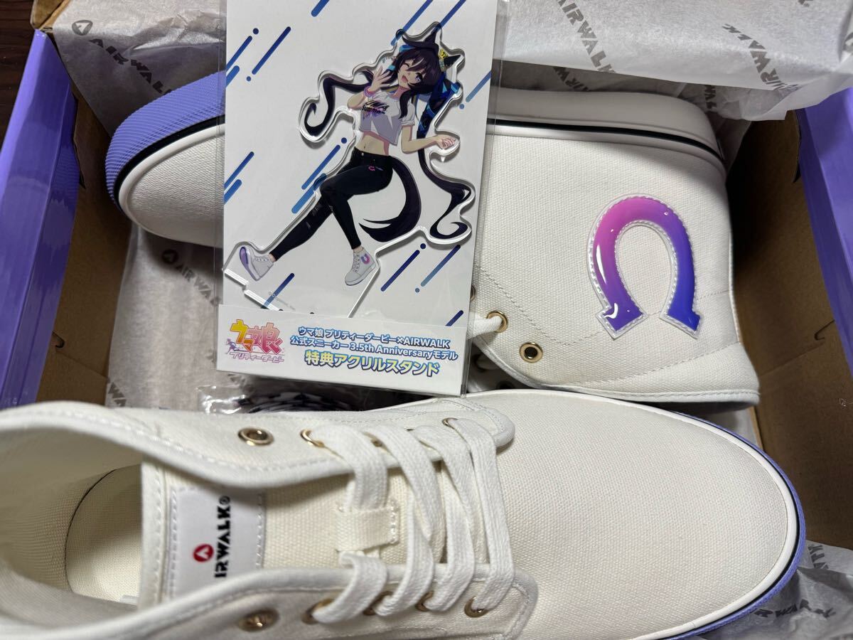 ウマ娘 AIRWALK コラボスニーカー ホワイト ヴィブロス スニーカーのみ Yahoo!オークション - ウマ娘 AIRWALK コラボスニーカー