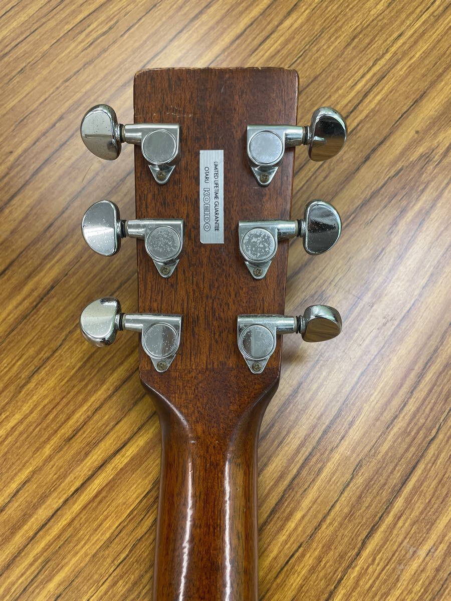 2000s headway hf620? 2000年代製 ヘッドウェイ アコギ アコースティック 入門に最適 弦高低い 弾きやすいギター_画像5