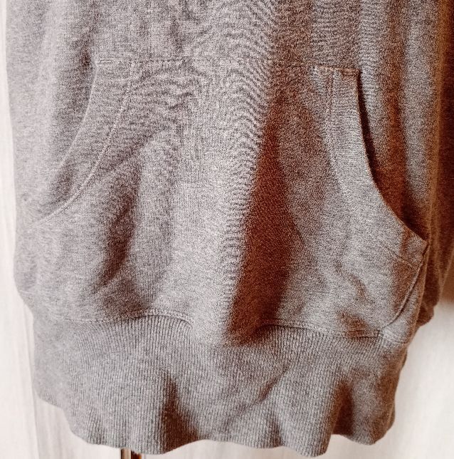 PUMA プーマ ノースリーブパーカー Lサイズ グレー レディース トップス プルオーバー_画像3