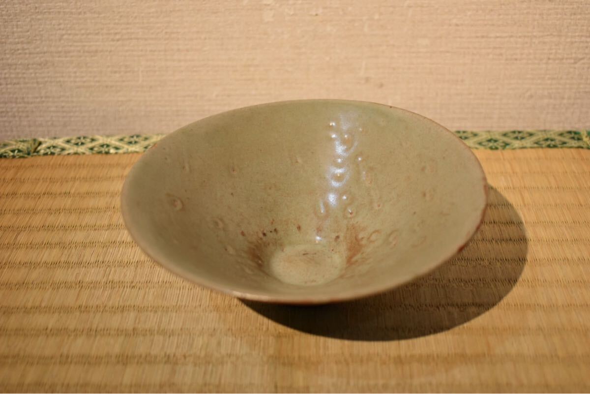 激安直営店 GE】E569◇李朝・高麗コレクター放出品◇時代 高麗青磁茶碗/中国 李朝
