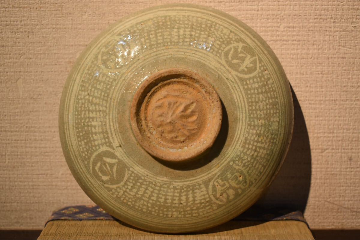 GE】Z750◇李朝・高麗コレクター放出品◇時代 高麗青磁皿/中国