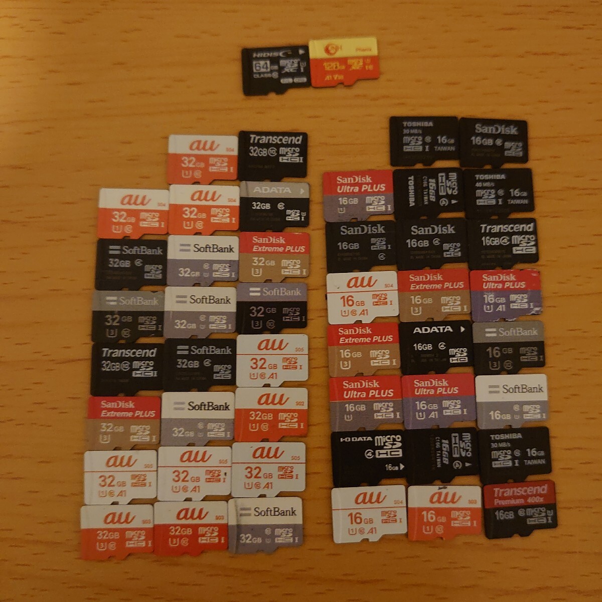 173枚まとめて microSDカード マイクロSDカード 大量 64 32 16ギガ　sdhc