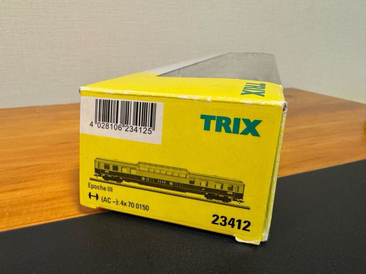 TRIX 23412 DB F-zug 1等ドームカー EpⅢ
