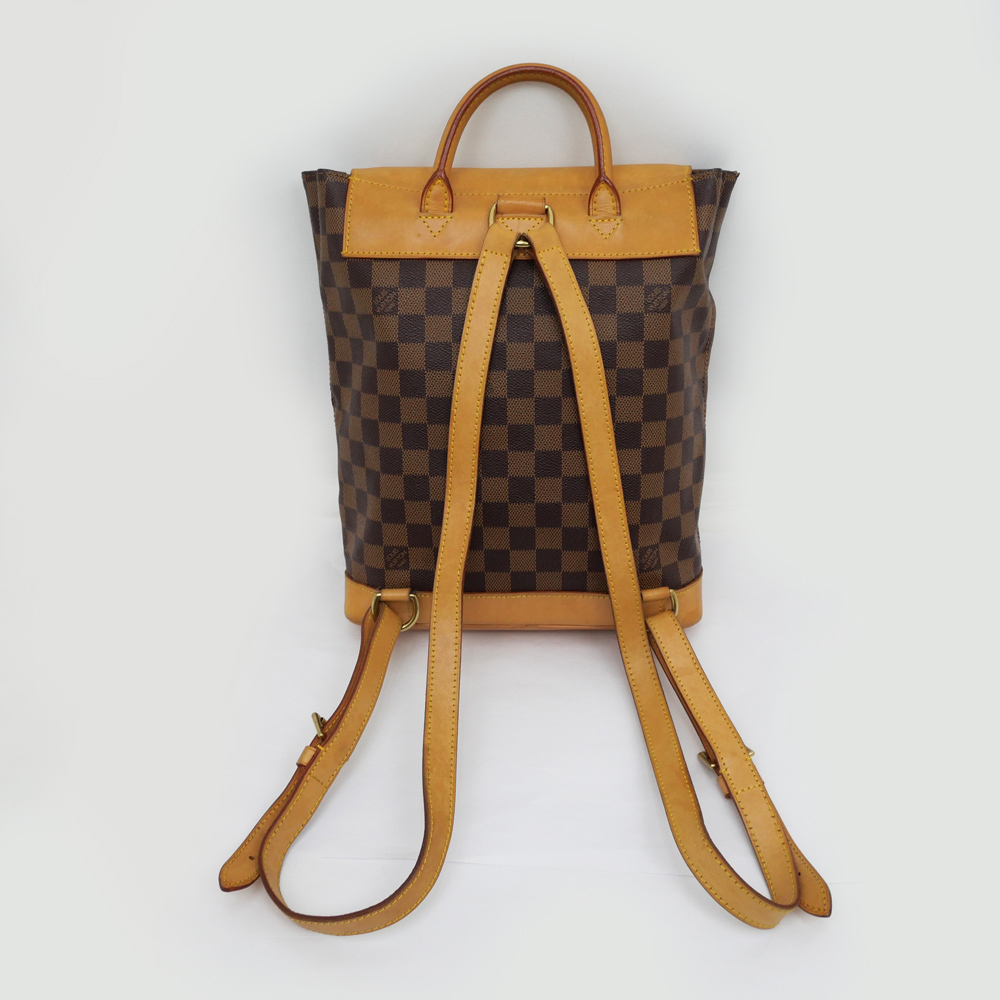 [ название восток ] Louis Vuitton Damier a Lulu can N99038 рюкзак 100 anniversary commemoration модель сумка Brown женский 