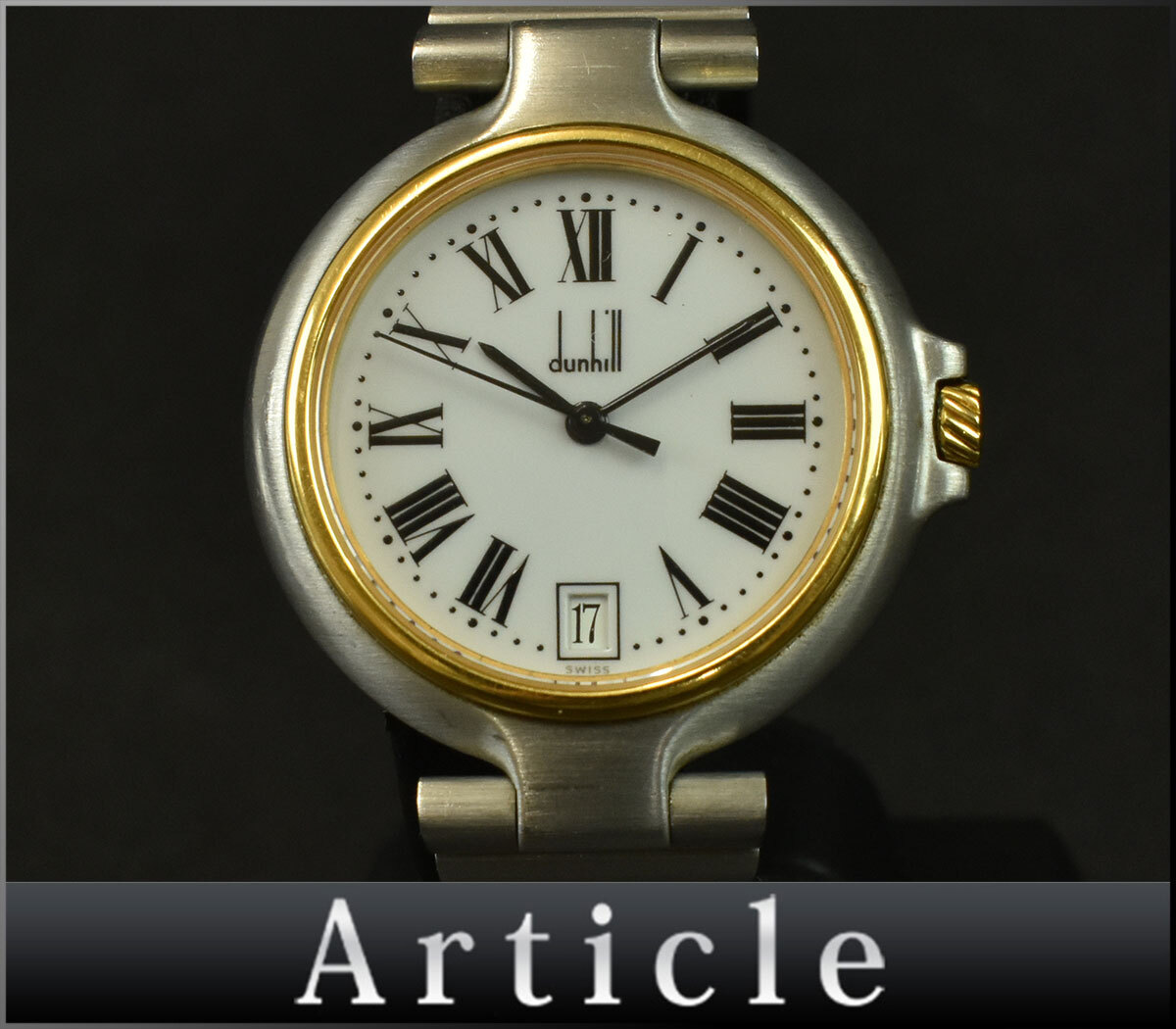 【お試し価格!】 218693□動作確認済 dunhill 腕時計 ミレニアム ダンヒル ダンヒル