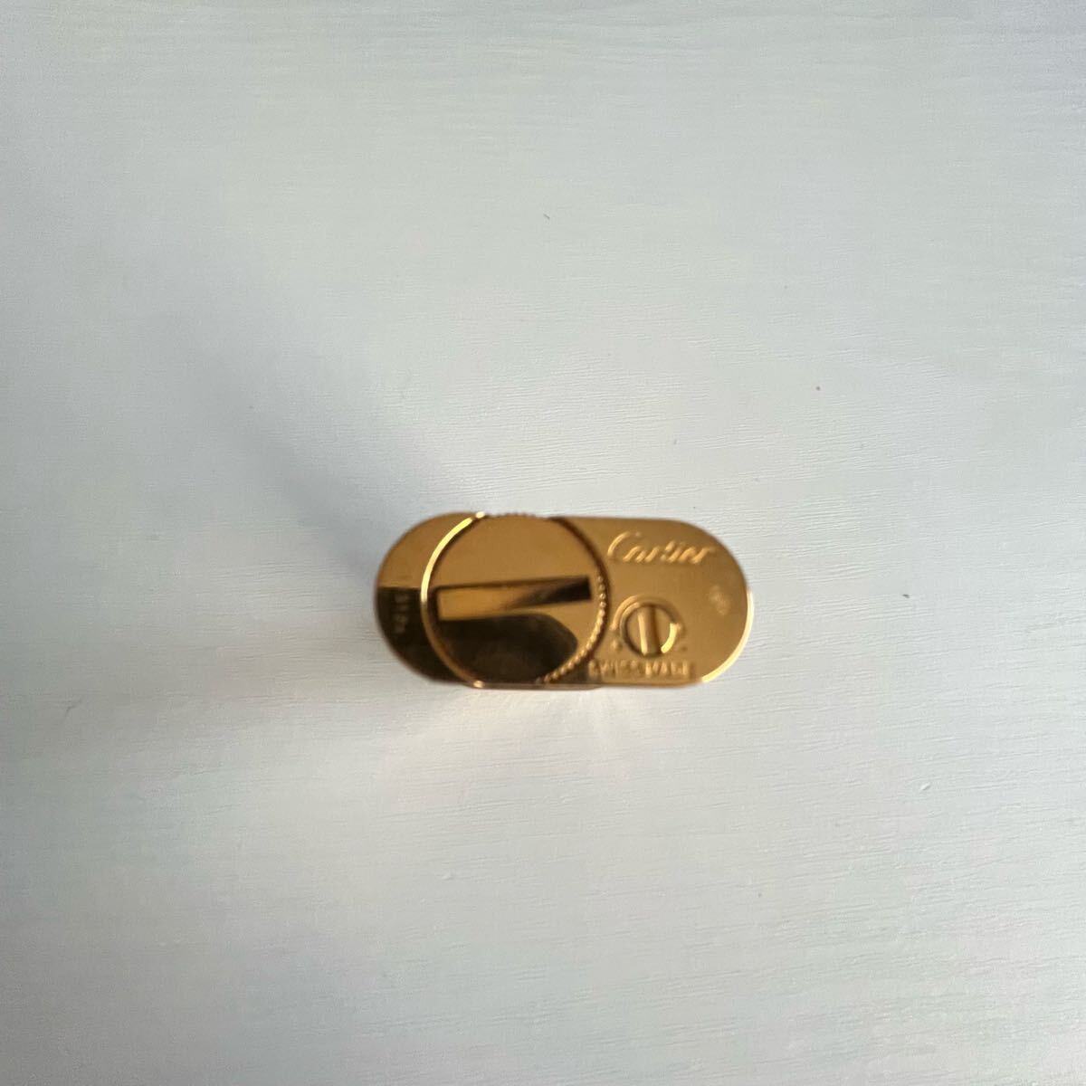 から厳選した カルティエ Cartier 着火未確認 ライター ゴールド ローラー式 カルティエ