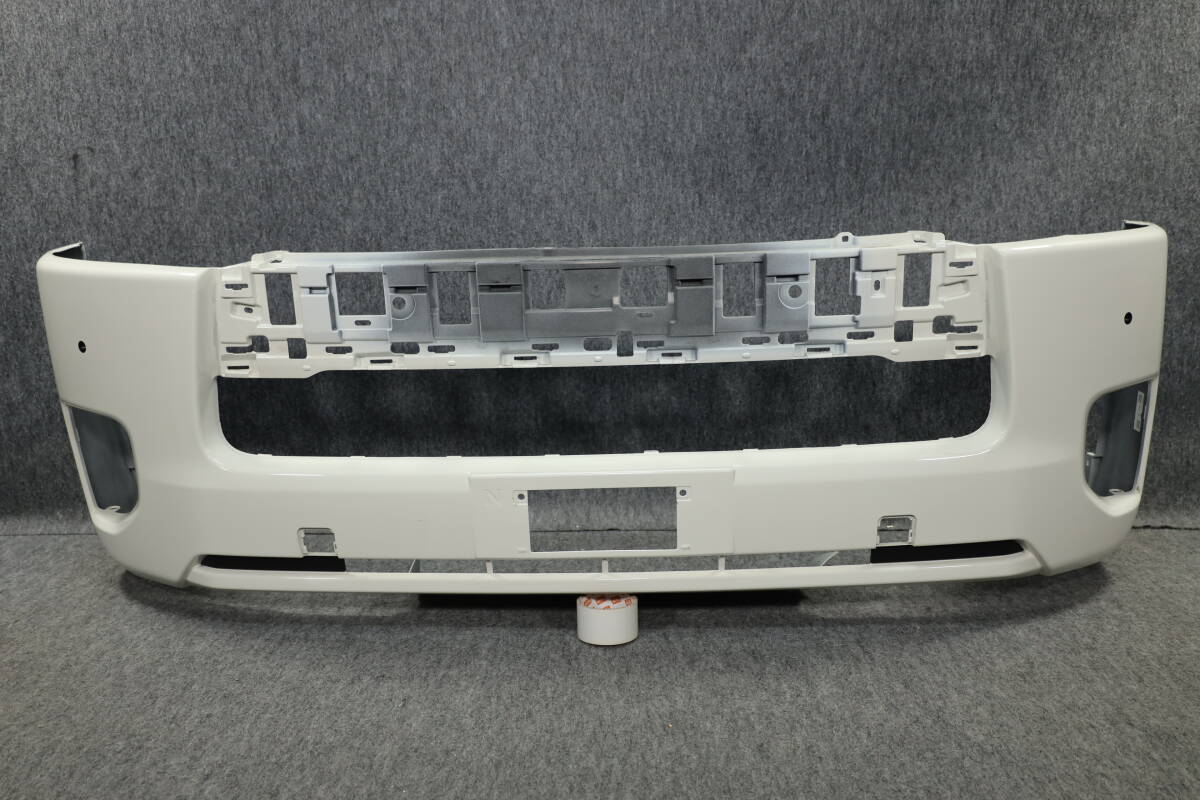 200系 後期 4型 5型 6型 7型 標準 ナロー ハイエース 純正 フロントバンパー 058/ホワイト 52119-26650 3528