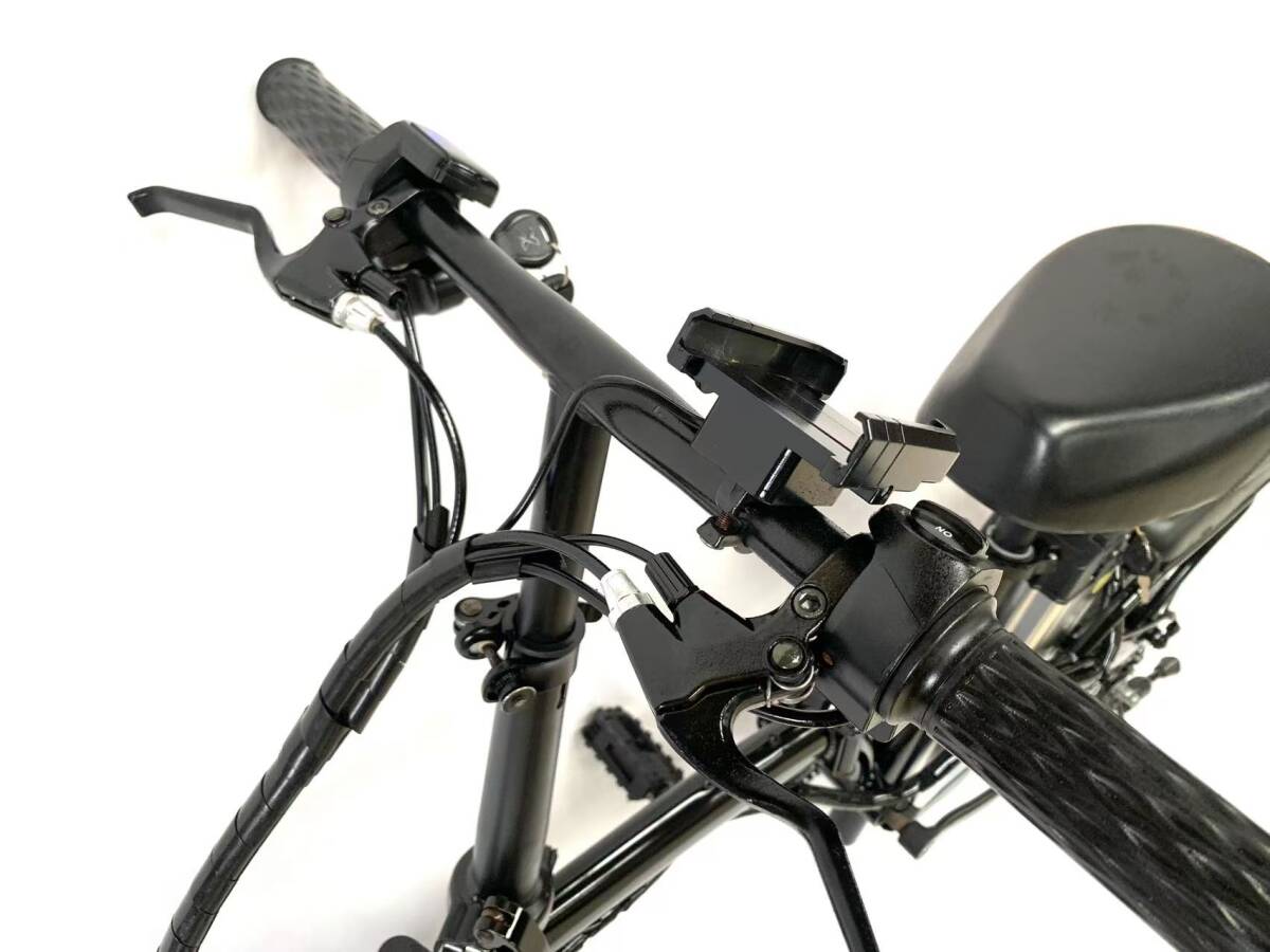 1円～ディスク式 MTB 折り畳みフル電動自転車 48V 12Ah 14インチ 動作確認(rèn)済 ZJ 9318