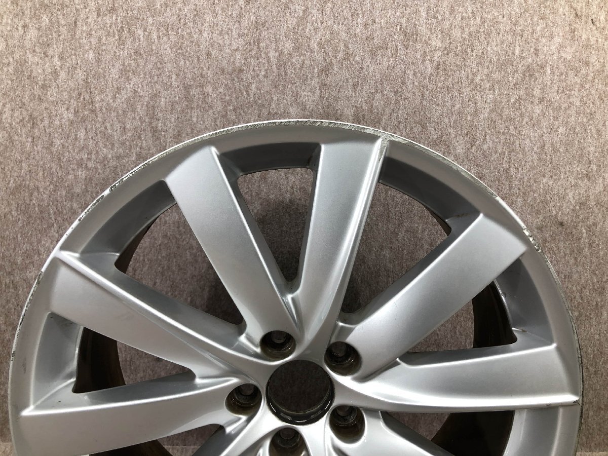 ボルボ XC90 純正 10-Spoke Turbine ホイール 19インチ 8J 42.5 5H-108 1本 31362276