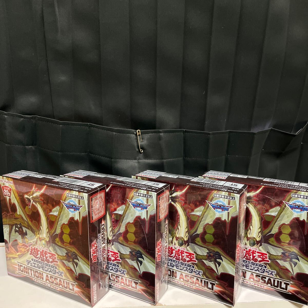遊戯王 未開封box イグニッションアサルト 未開封box 4box 遊戯王 未開封box イグニッションアサルト 未開封box 4box