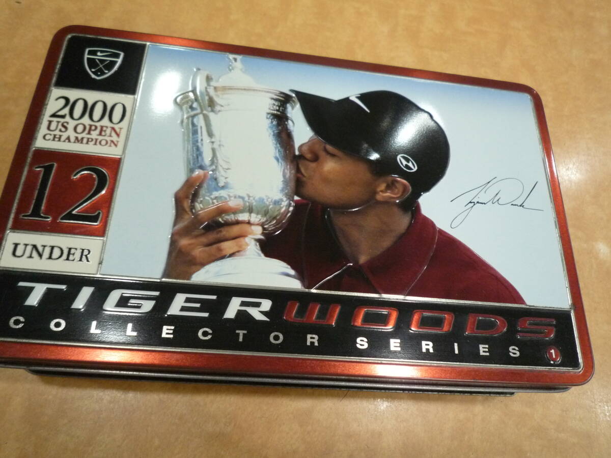 2000年?US OPEN?TIGER WOODS?NIKE記念ボール?缶入り新品！