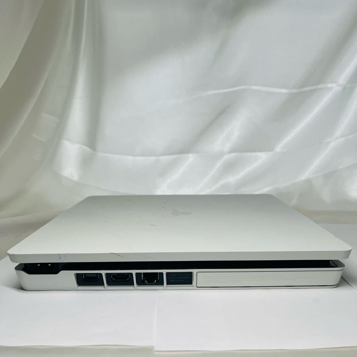 ★1円～ 動作確認済 FW10.50 SONY PS4 PlayStation4 本體 CUH-2100B 1TB グレイシャーホワイト 本體 封印シール プレステ4 Glacier White
