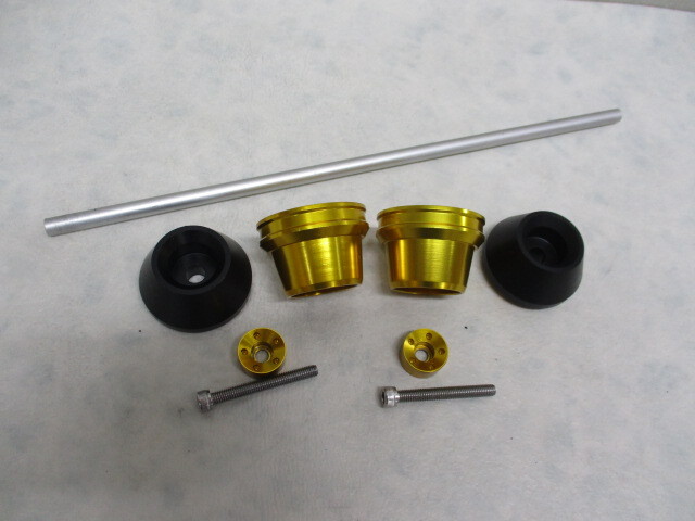 I◆アクスルスライダー508 幅40㎝.シャフト径9φ.ゴールド.エンジンガード.送料無料(一部地域除外)_画像6