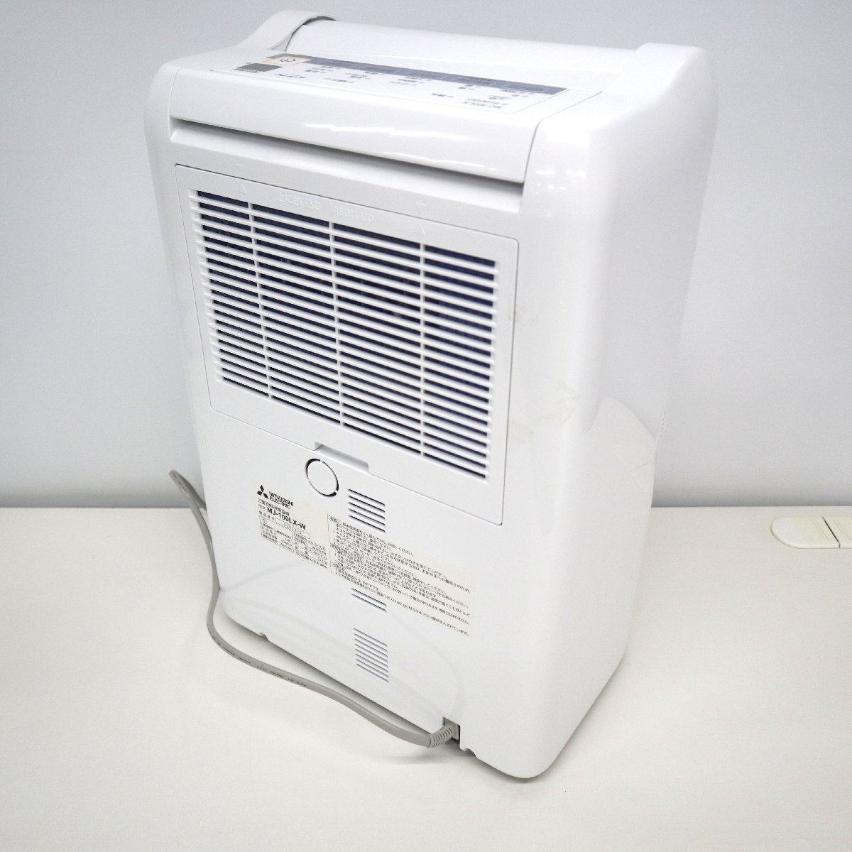 【中古品】MITSUBISHI 衣類干燥除濕器 MJ-100LX-W 三菱 gi5-48