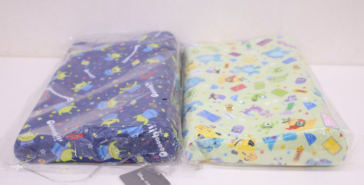 【未使用品】Disney PIXAR モンスターズインク トイストーリー 枕 2點(diǎn) まとめ売り ディズニー ピクサー ピロー 寢具 kh5-173