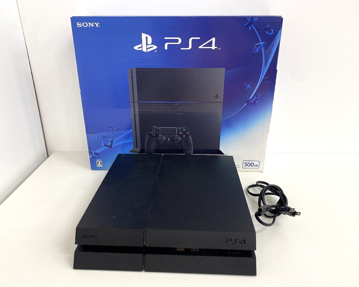 55%以上節約 中古品】SONY CUH ジェットブラック 本体 PS4 PlayStation4 PS4本体