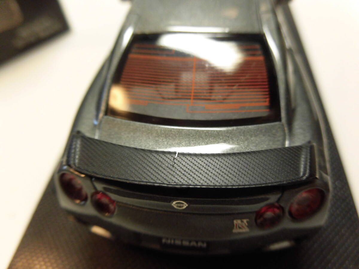 日産 GT-R スペックV 2009 ダークメタルグレー 【エブロ 1/43