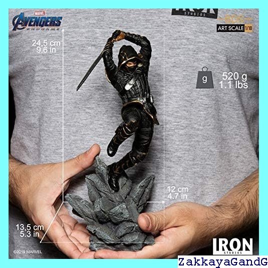 美品★★★ アベンジャーズ エンドゲーム ローニン 1/10 バトルジオラマシリーズ アートスケール スタチュー 33