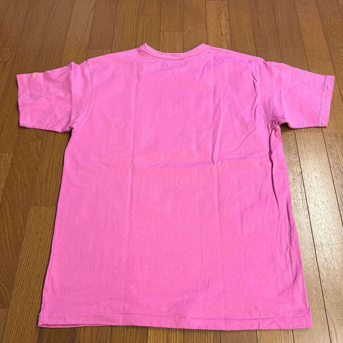 エヴィス！EVISU！大きめTシャツ！ピンク！100円スタート！