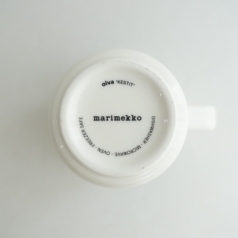 【北歐】マリメッコ marimekko *KESTIT ケスティト マグカップ*ブルーコップ食器キッチン【陶器】(wa23-2501-18)【30B52】