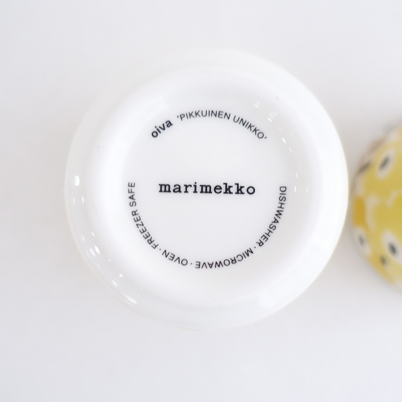 【北歐】日本限定色/マリメッコ marimekko *Pikkuinen Unikko ラテマグ 2個セット*食器コップ【陶器】(wa23-2503-76)【81D52】