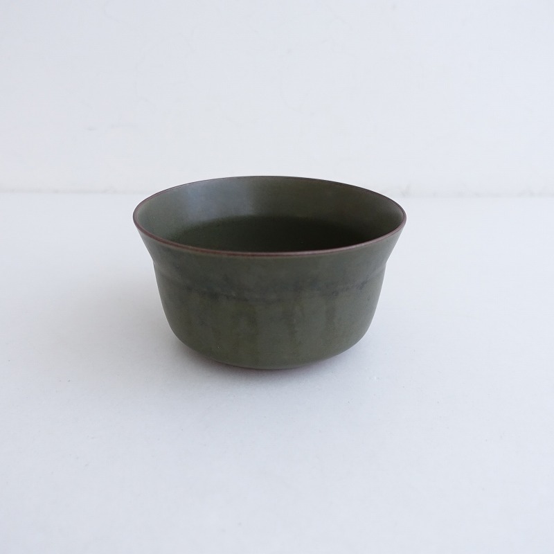 【廃番】希少/イイホシユミコ yumiko iihoshi *OXYMORON オクシモロン ボウル グリーン*食器器【陶器】(wa87-2503-154)【02D52】