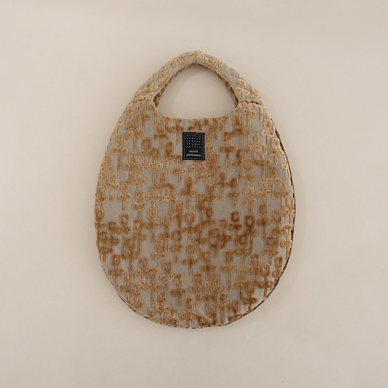 ミナペルホネン mina perhonen *chorus egg bag*エッグバッグ手提げ(ba11-2504-111)【91E52】