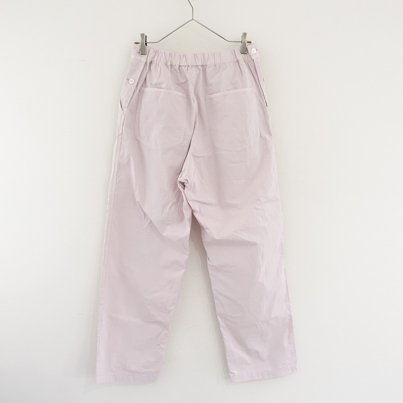 ネストローブ nest Robe *コットンウェザーパンツ*Fボトムス綿ピンク系トラウザーズテーパード(1-2504-439)【22E52】
