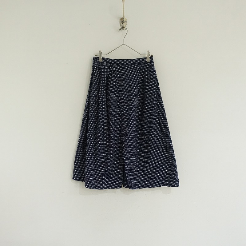 エフダブルケーバイエンジニアードガーメンツ FWK by ENGINEERED GARMENTS *ドットスカート*1タック水玉(sk1-2504-501)【42E52】