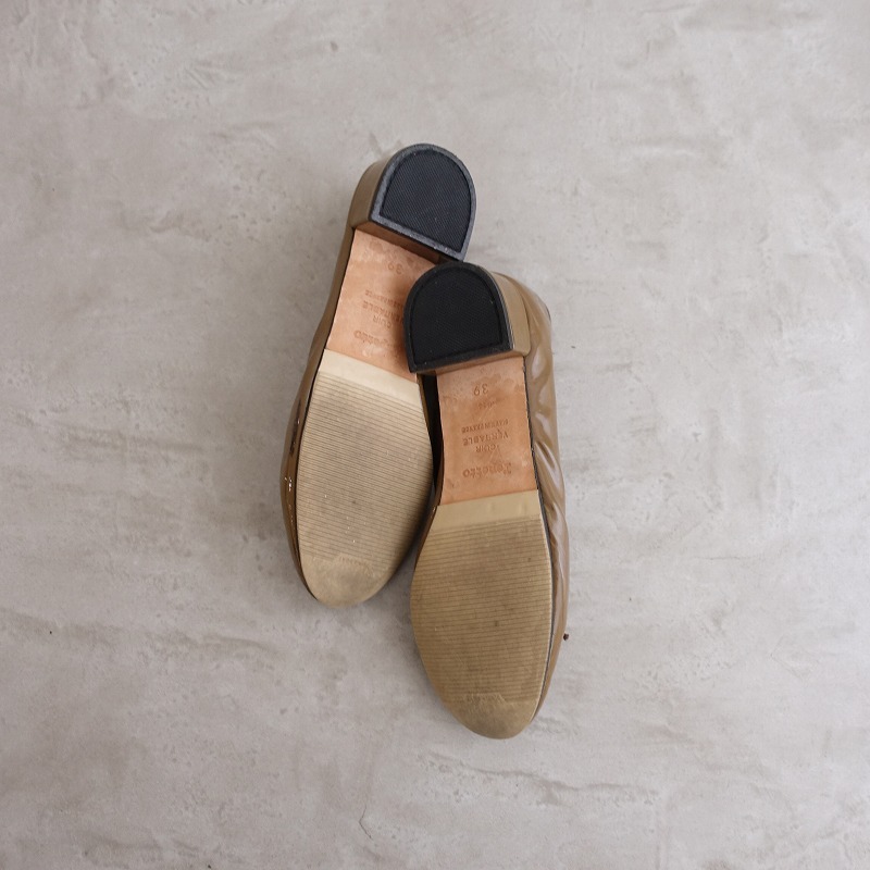 Repetto repetto * эмаль туфли-лодочки 39/24.5* Brown 0525(sh10-2505-23)[92E52]