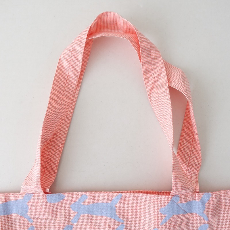 【未使用/定価2.2萬】2024SS/ミナペルホネン mina perhonen *run run run parent bag*トートバッグピンク(ba85-2503-67)【03E52】