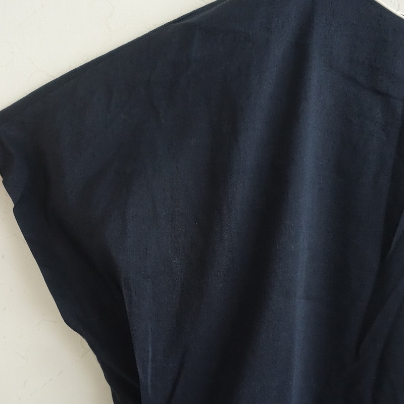 定価7.1萬(wàn)/ミナペルホネンガッレリア mina perhonen galleria *boulanger リネンシルクドレスワンピース*40(33-2505-2)【03E52】