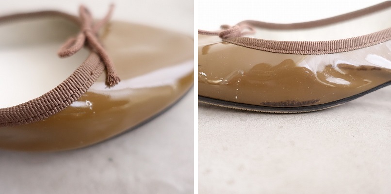  Repetto repetto * эмаль туфли-лодочки 39/24.5* Brown 0525(sh10-2505-23)[92E52]