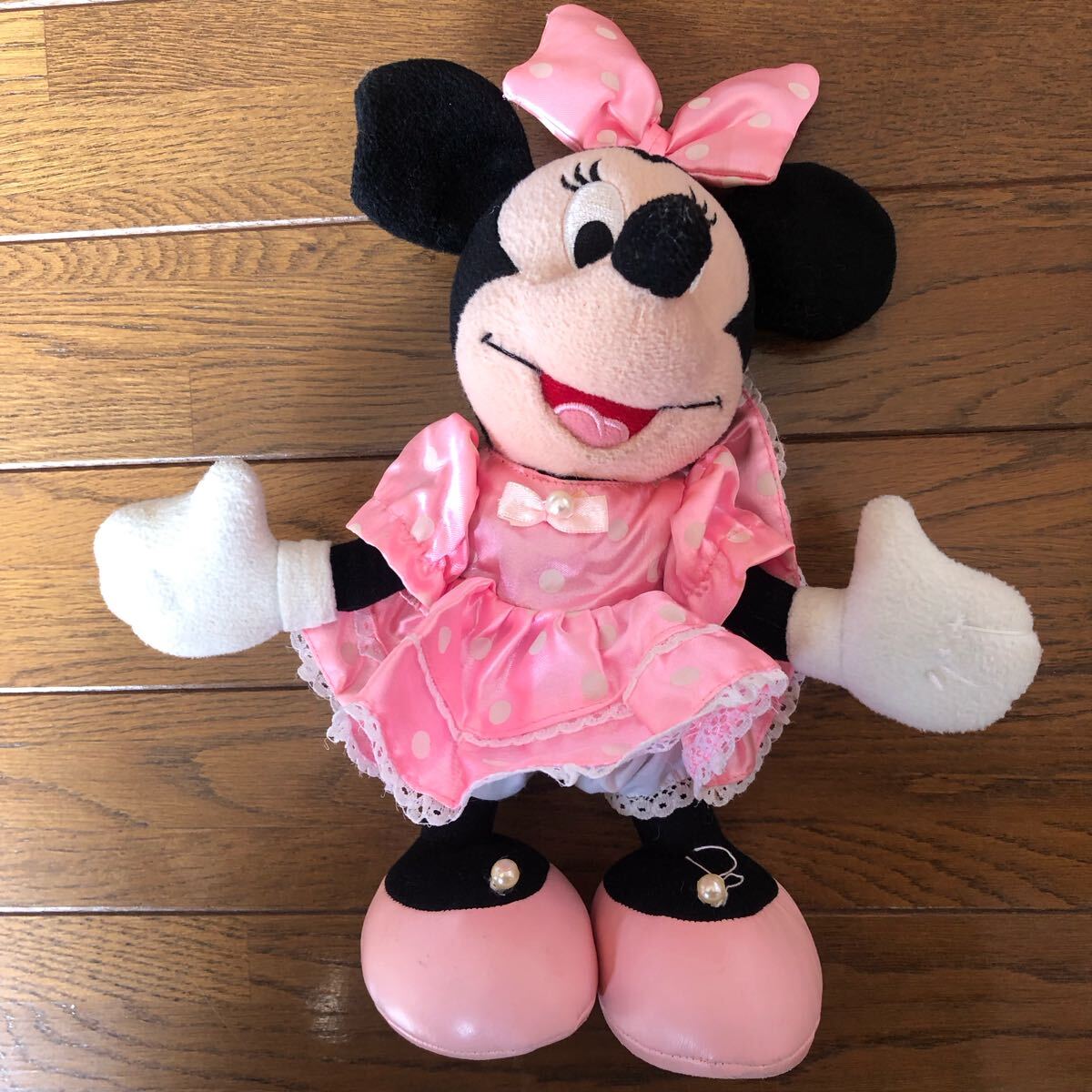 【エラー商品】【両右手】ミニー ぬいぐるみ ピンクドレス ミニーマウス ぬいぐるみ ドレス ピンク ディズニー|Yahoo