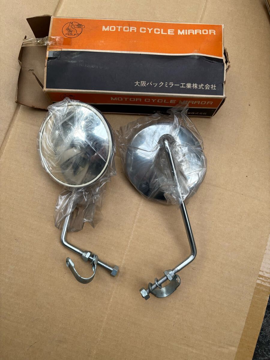モーターサイクルミラー　左右 オートバイ バイク_画像1