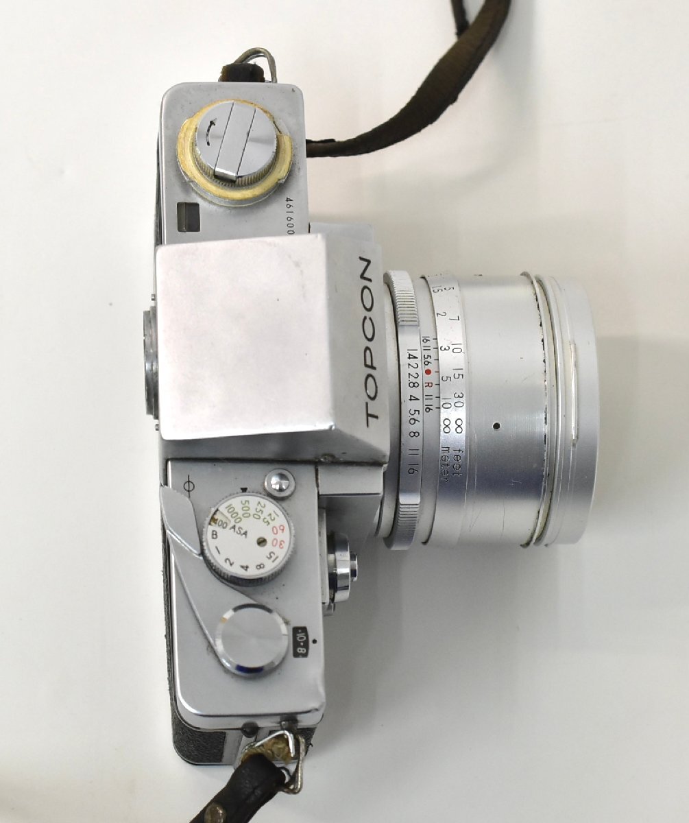 (1-2004)TOPCON RE SUPER(本體) Auto-Topcor58mmF1.4（レンズ）動(dòng)作未確認(rèn) Tokyo Kogaku トプコン ボディ 東京光學(xué) 一眼レフ【緑和堂】