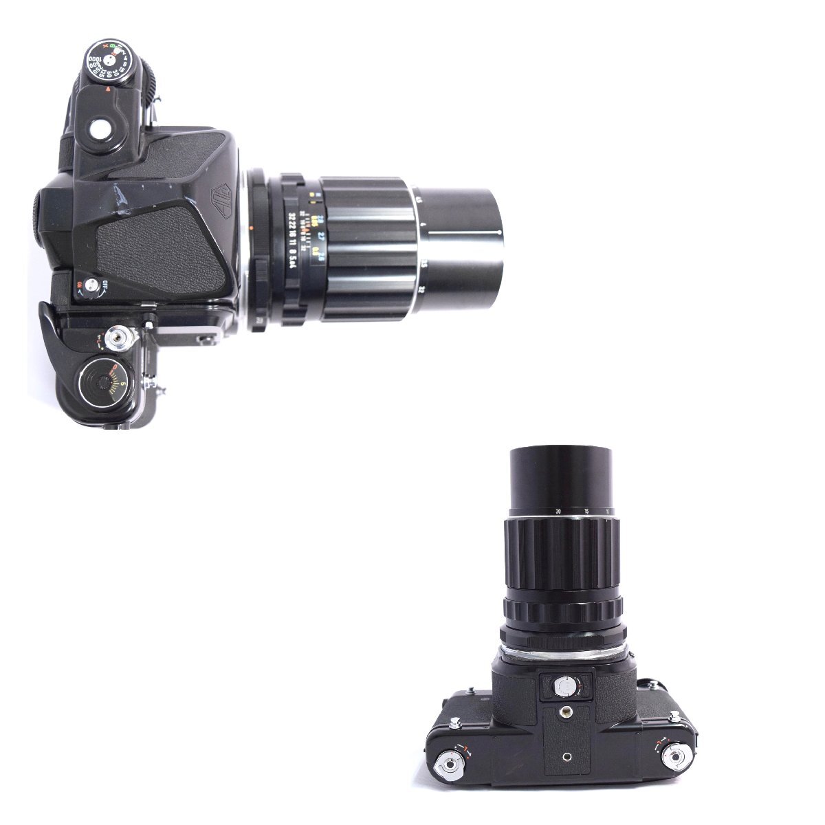 (5-4426)ASAHI PENTAX 6X7 MACRO-TAKUMAR 6X7 135mm F4 ペンタックス フィルムカメラ 簡(jiǎn)易動(dòng)作確認(rèn)済【緑和堂】