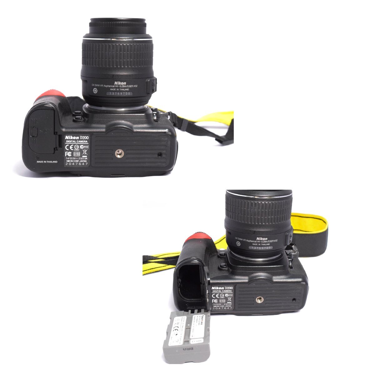 (1-11635)Nikon『D200』デジタル一眼 カメラ ニコン/レンズ NIKKOR AF-S DX 18-55mm 1.3.5-5.6G VR 簡易動作確認(rèn)済【緑和堂】