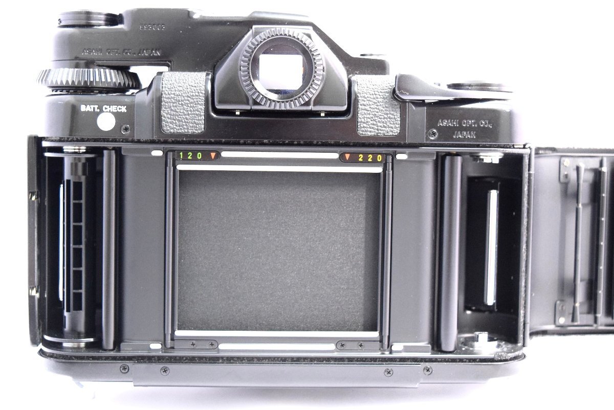 (5-4426)ASAHI PENTAX 6X7 MACRO-TAKUMAR 6X7 135mm F4 ペンタックス フィルムカメラ 簡(jiǎn)易動(dòng)作確認(rèn)済【緑和堂】