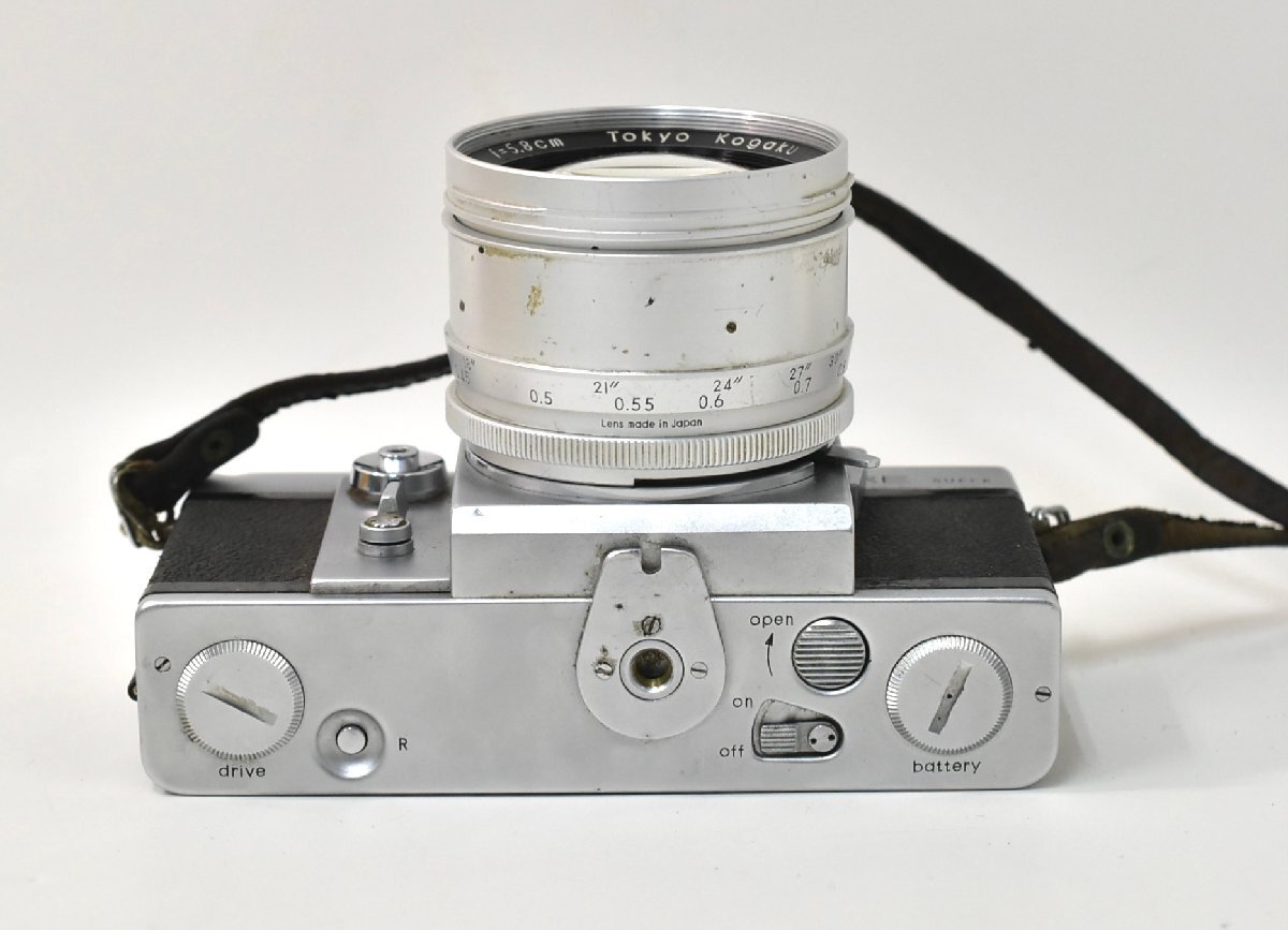 (1-2004)TOPCON RE SUPER(本體) Auto-Topcor58mmF1.4（レンズ）動(dòng)作未確認(rèn) Tokyo Kogaku トプコン ボディ 東京光學(xué) 一眼レフ【緑和堂】