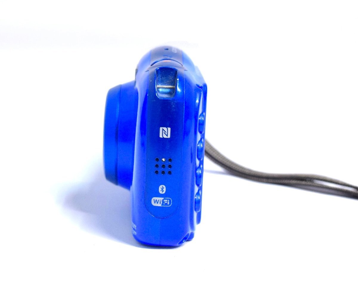 (1-14832)Nikon『COOLPIX W100』コンパクト デジタル 親子カメラ ニコン デジカメ 青 付屬品多數(shù) 通電確認済【緑和堂】