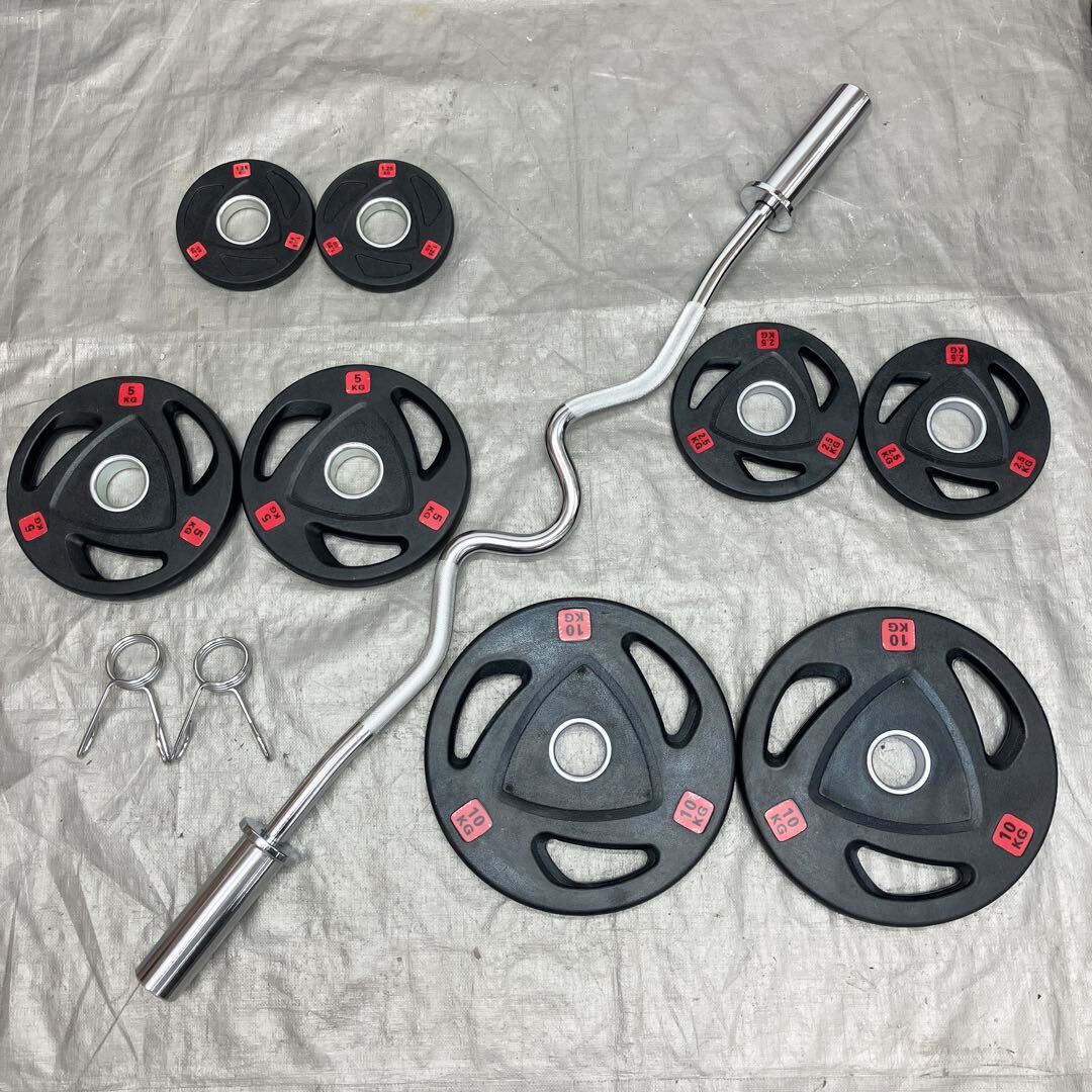 ■送料無料■プレート37.5kgセット バーベル カールバーT2 □送料無料□プレート37.5kg バーベル スーパーカールバー T2