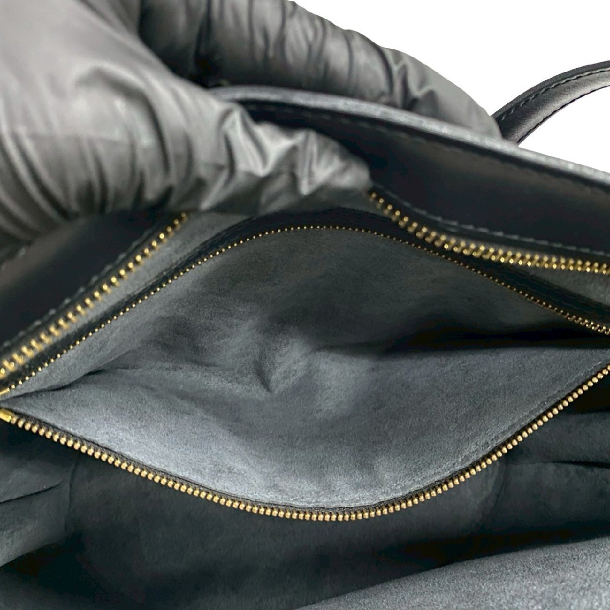 極 美品 LOUIS VUITTON ルイヴィトン サンジャック ショッピング エピ レザー 本革 トートバッグ セミ ショルダーバッグ ノワール 473-8_画像10