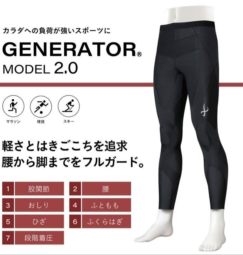?最新作 新品タグ付き ワコール CW-X S