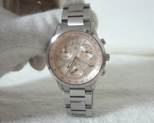 ☆美品☆　シチズン　CITIZEN　XC　クロスシー　腕時(shí)計(jì)　クウォーツ　「動(dòng)作確認(rèn)済み」　F500‐T002382 TA